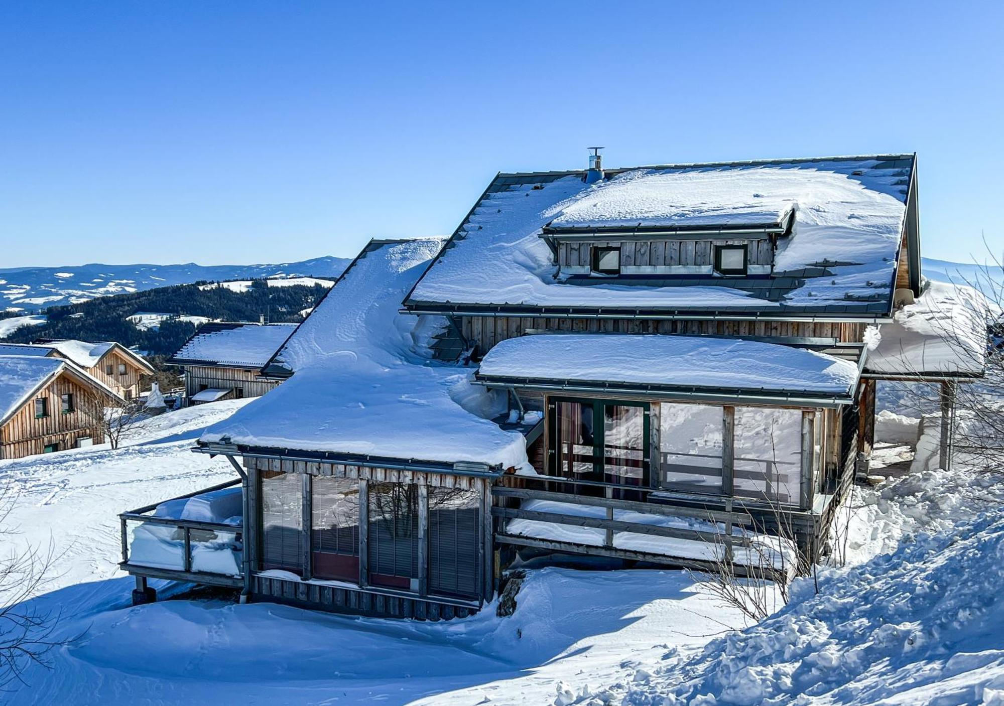 1A Chalet '4 Jahreszeiten' Ski Fahren Und Jacuzzi Mit Aussicht! Bad Sankt Leonhard im Lavanttal Exteriör bild