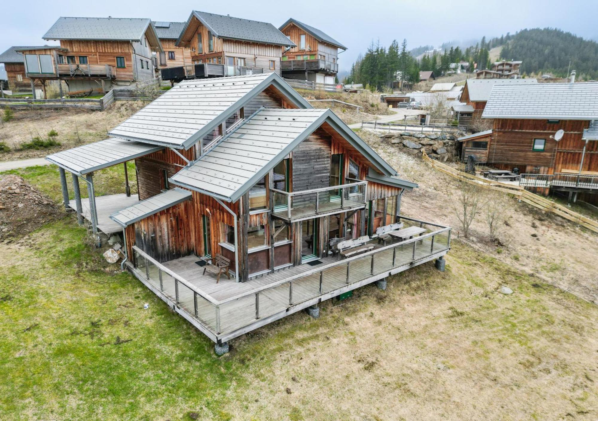 1A Chalet '4 Jahreszeiten' Ski Fahren Und Jacuzzi Mit Aussicht! Bad Sankt Leonhard im Lavanttal Exteriör bild
